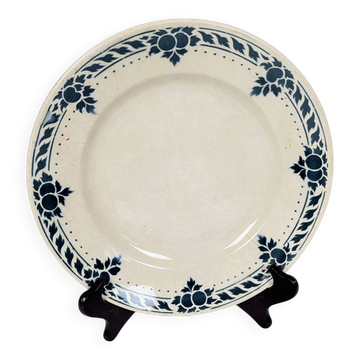 Round plate Badonviller model Jeanne