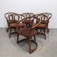 Beautiful vintage bamboo chairs.