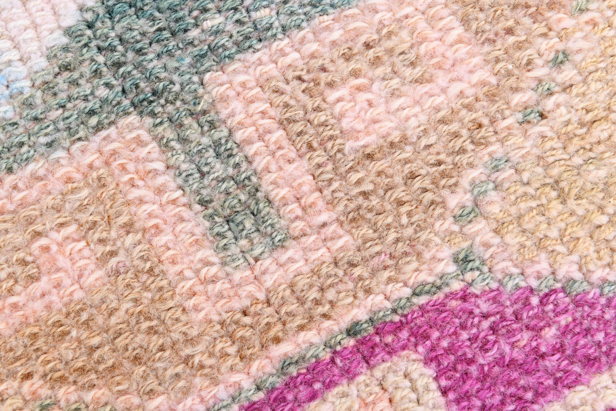 3x10 Rug For Hallway Pink Vintage Runner Rug, 85x318Cm