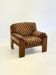 Sapporo chair by Mario Marenco for Mobil Girgi striped
