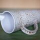 Vintage pitcher, Vallauris ceramic pitcher signed by Jean Austruy, large pitcher, vase, collection