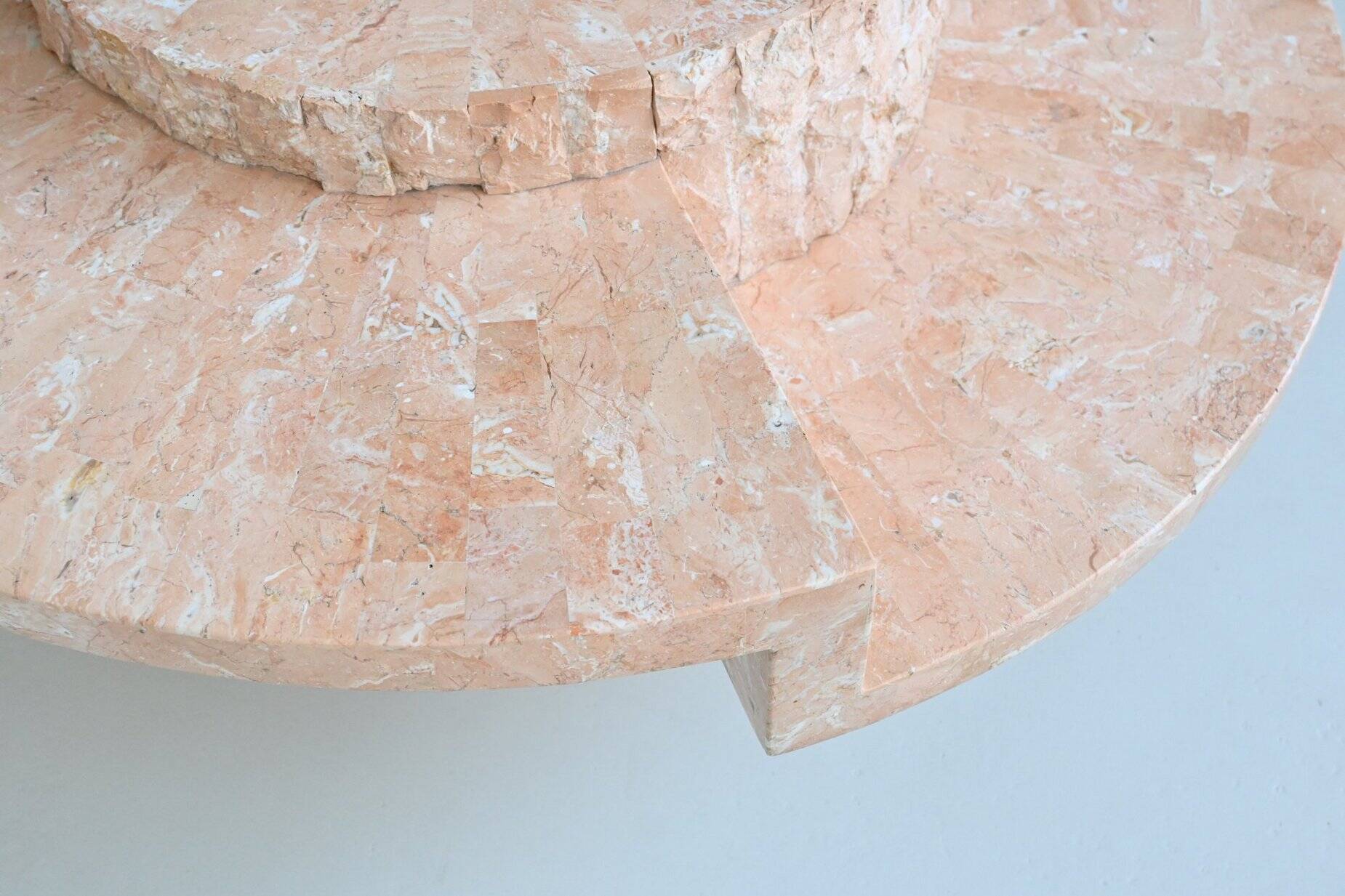 Magnussen Ponte Mactan stone coffee table Belgium 1970