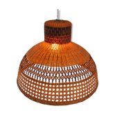 Vintage rattan lampshade