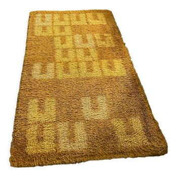 Tapis vintage des années 70 pure laine