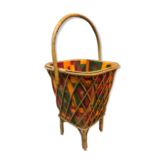 60s wicker basket