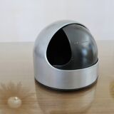 Vintage rotating ashtray "kasco" germany 1960-1970, aluminium