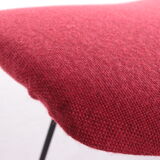 Design Harry bertoia for Knoll, Model Bird Armchair with Ottoman, 1980s