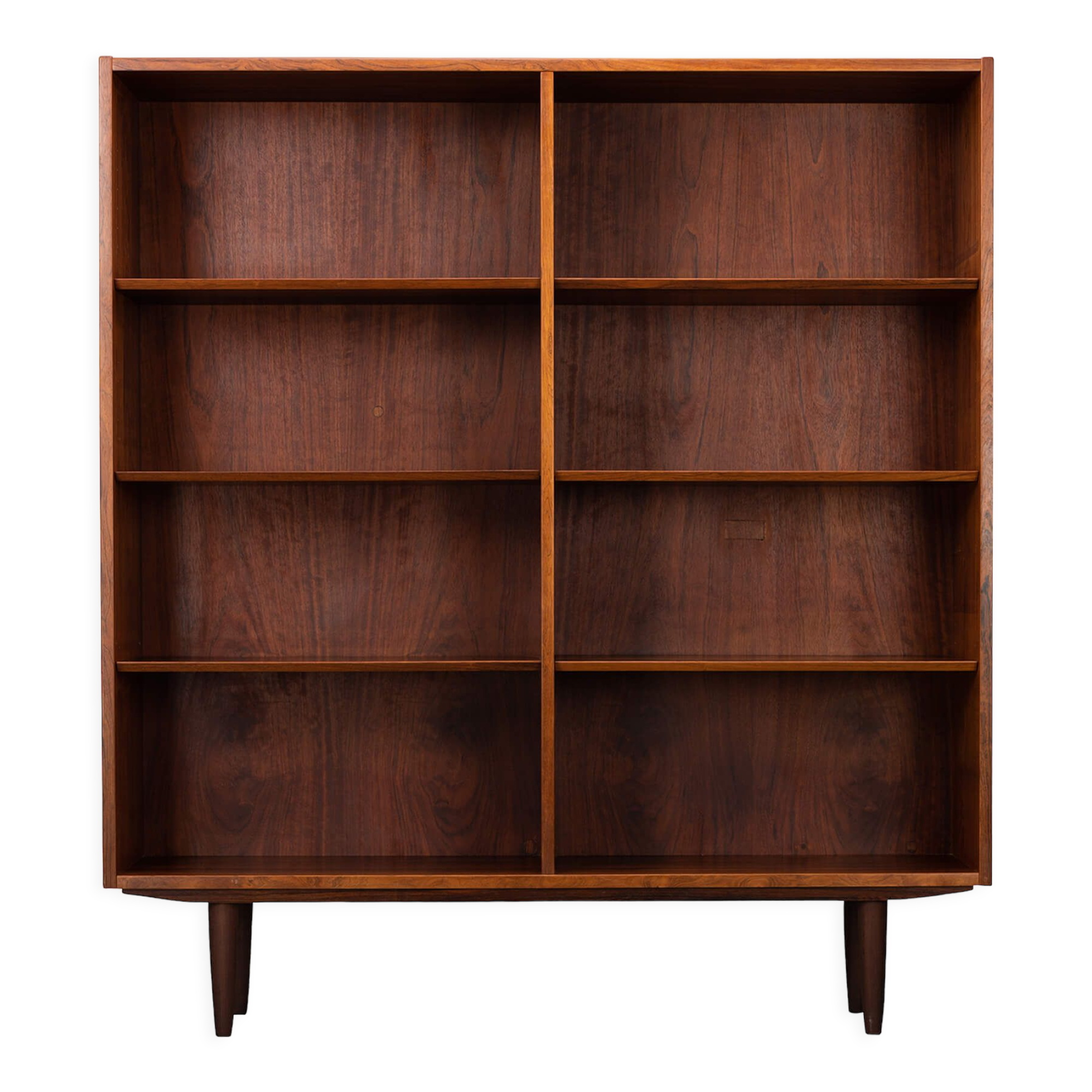 Danish Design Rosewood Bookcase by Hundevad, 1960s