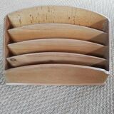 Wooden mail sorter