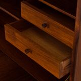 Rosewood drop front secretary desk by Axel Christensen, Odder, ACO Møbler, Denmark, 60s