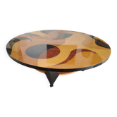 Table basse ronde Vintage Doug Pringle