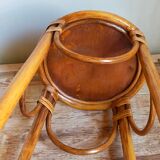 High harness in vintage rattan