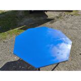 Vintage octagonal communal table