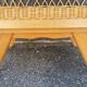 Commode semainier en chêne et osier