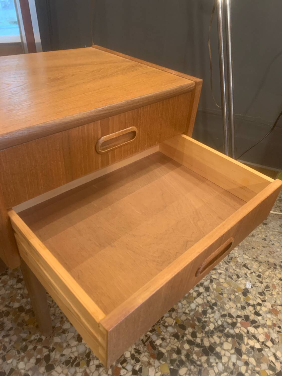 Paire de chevets danois en teck mid-century