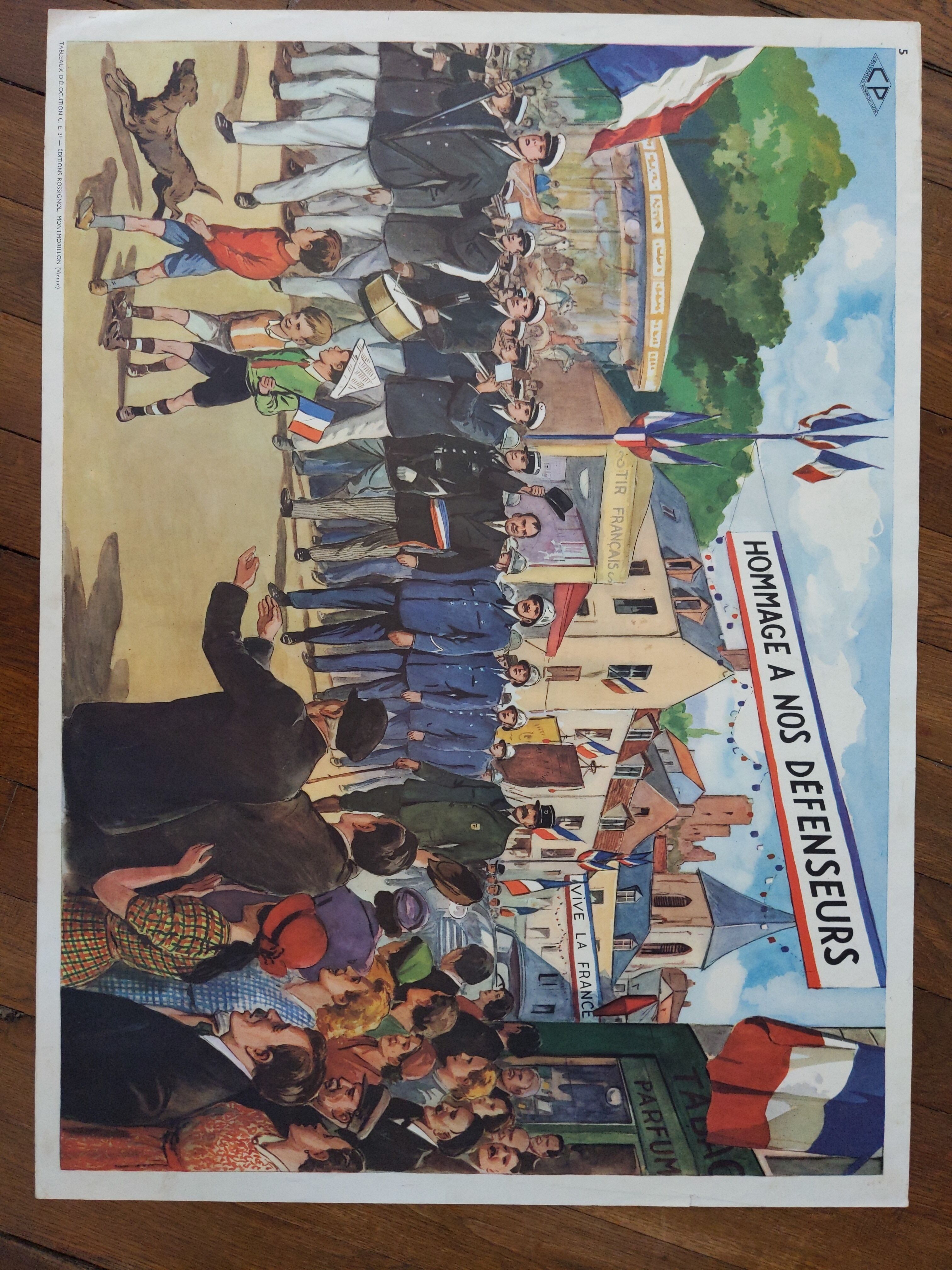 Old school poster nightingale vintage 60s