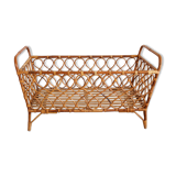 Vintage rattan bed