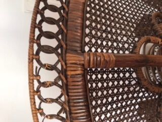 Emmanuelle peacock chair