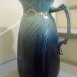 Pichet broc à eau  faïence Villeroy et Boch fin XIX ème siècle début XX ème siècle