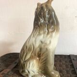Vintage ceramic dog