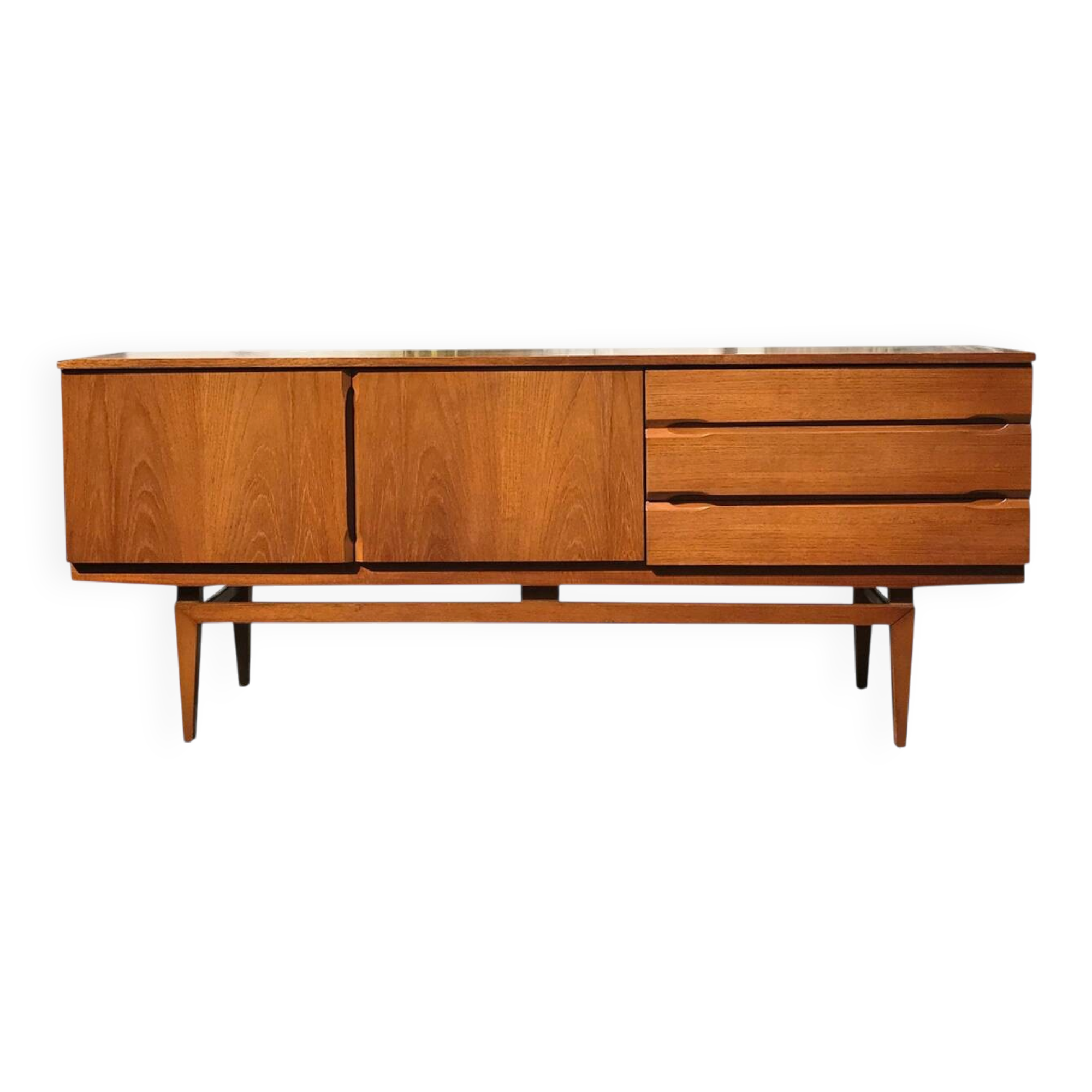 Teak enfilade, English edition from the 1960s.