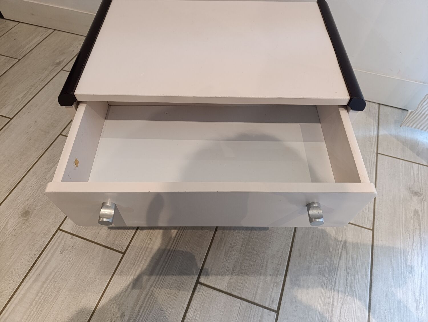 Space Age vintage bedside table – Gauthier, France, 70s/80s