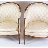 Set of two armchairs Louis XVl