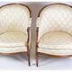 Paire de fauteuils Louise XVl