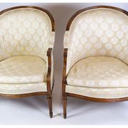 Paire de fauteuils Louise XVl