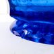 Art Deco creamer, cobalt glass, Belgium, 1930s