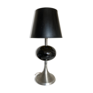 lampe de salon 1970 space age pied tulipe h45cm