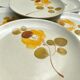 Flat plates in vintage sandstone Saint Amand