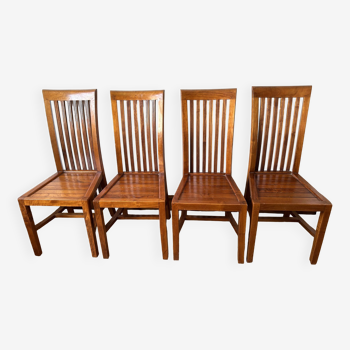 Set of four Baléro Lauren Lorine chairs
