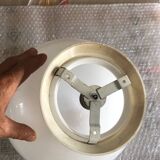 Opaline ball ceiling light.