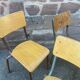 Lot de 15 chaises d'école mullca delagrave dépareillées vintage