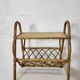 Rattan magazine holder