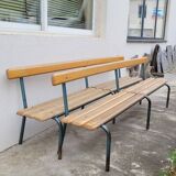 Pair of Mullca nursery school benches 1950s