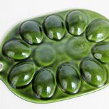 Salt and pepper earthenware egg set