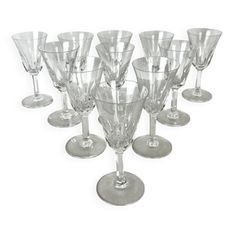 11 Saint-Louis wine glasses "Cerdagne" model - 359012