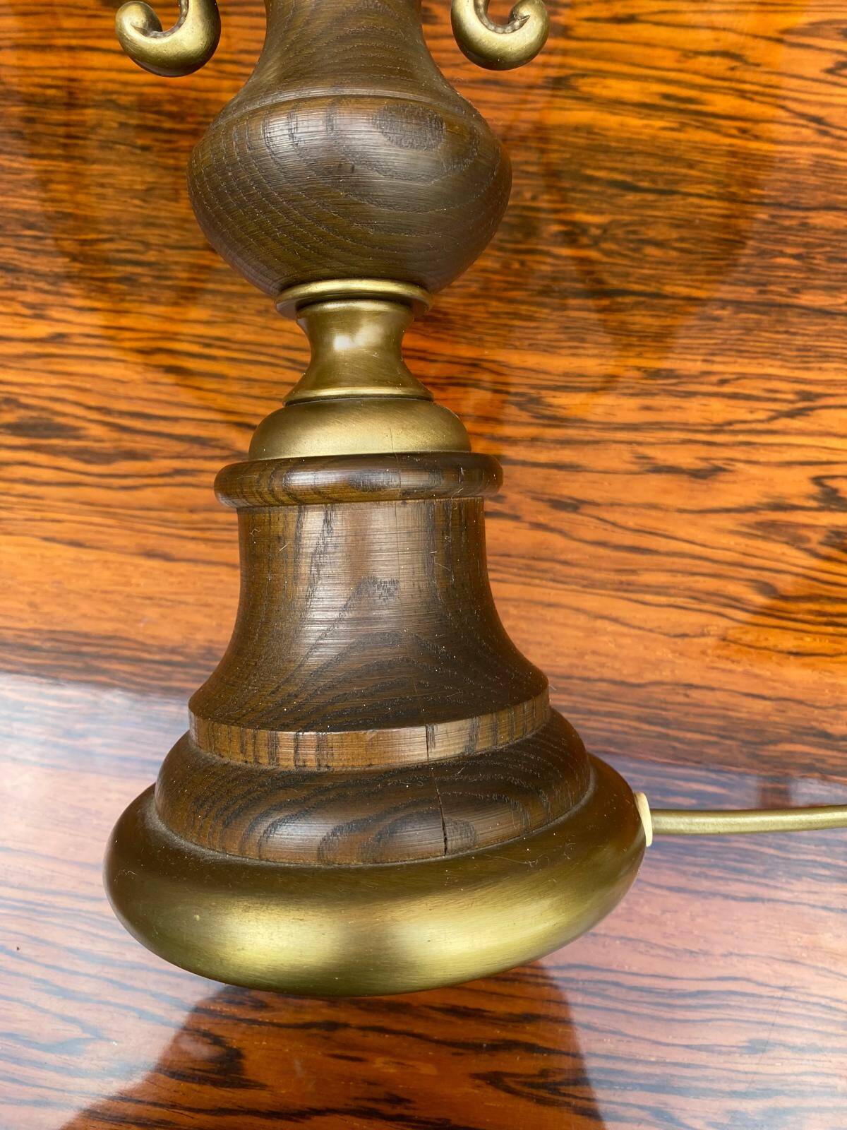 Vintage Kaiser Leuchten gold lamp