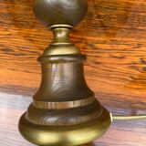 Vintage Kaiser Leuchten gold lamp