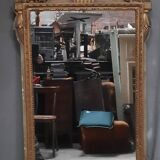 Louis XVI style golden mirror