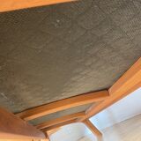 60s sofa Scandinavian Danish teak Poul Jeppesens Møbelfabrik 3 seater velvet stone Frey