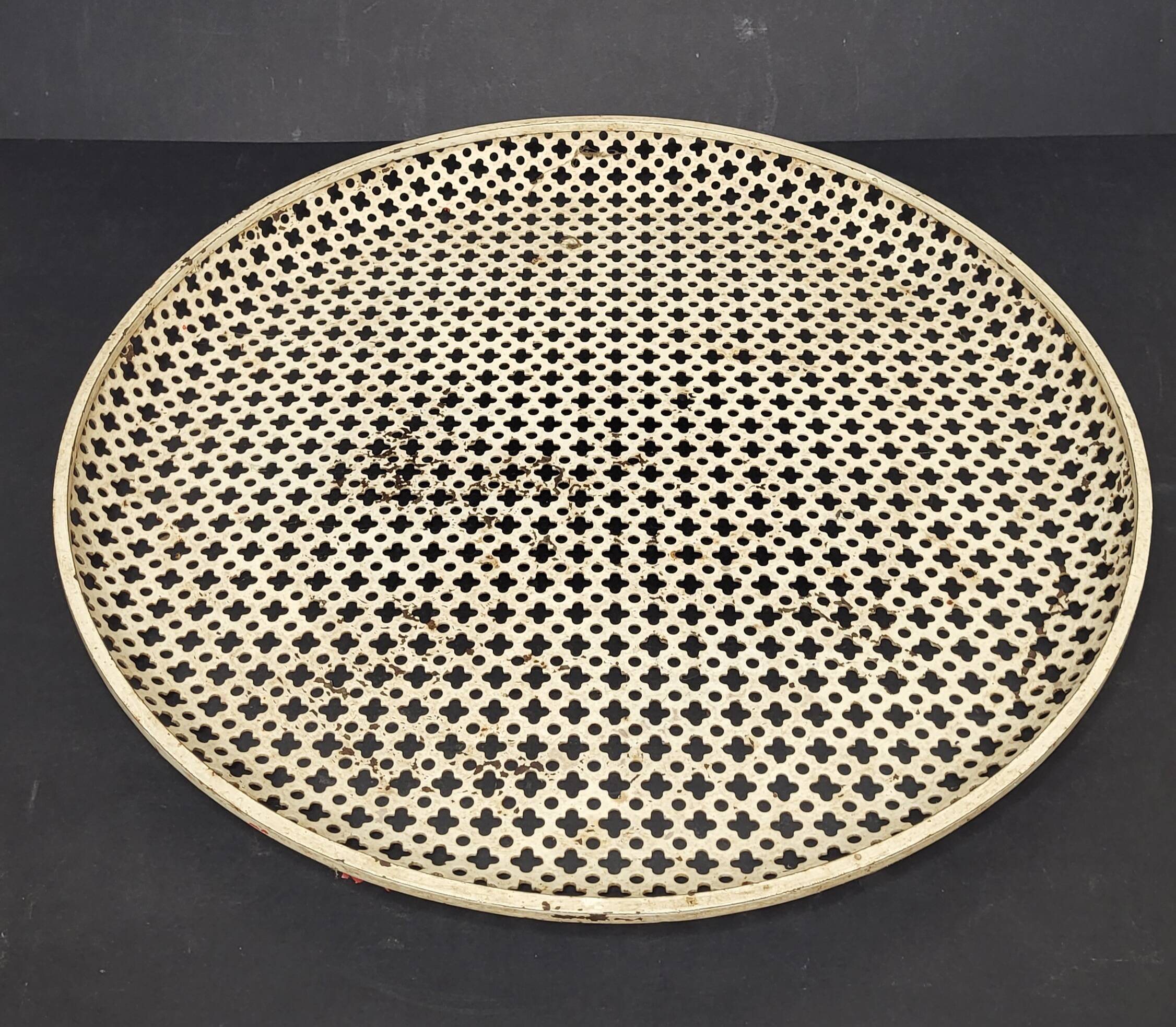 Perforated metal tray / Mathieu Matégot 1950's
