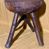 Rustic brutalist trading stool