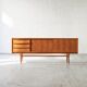 Buffet en teck, design danois, années 1960