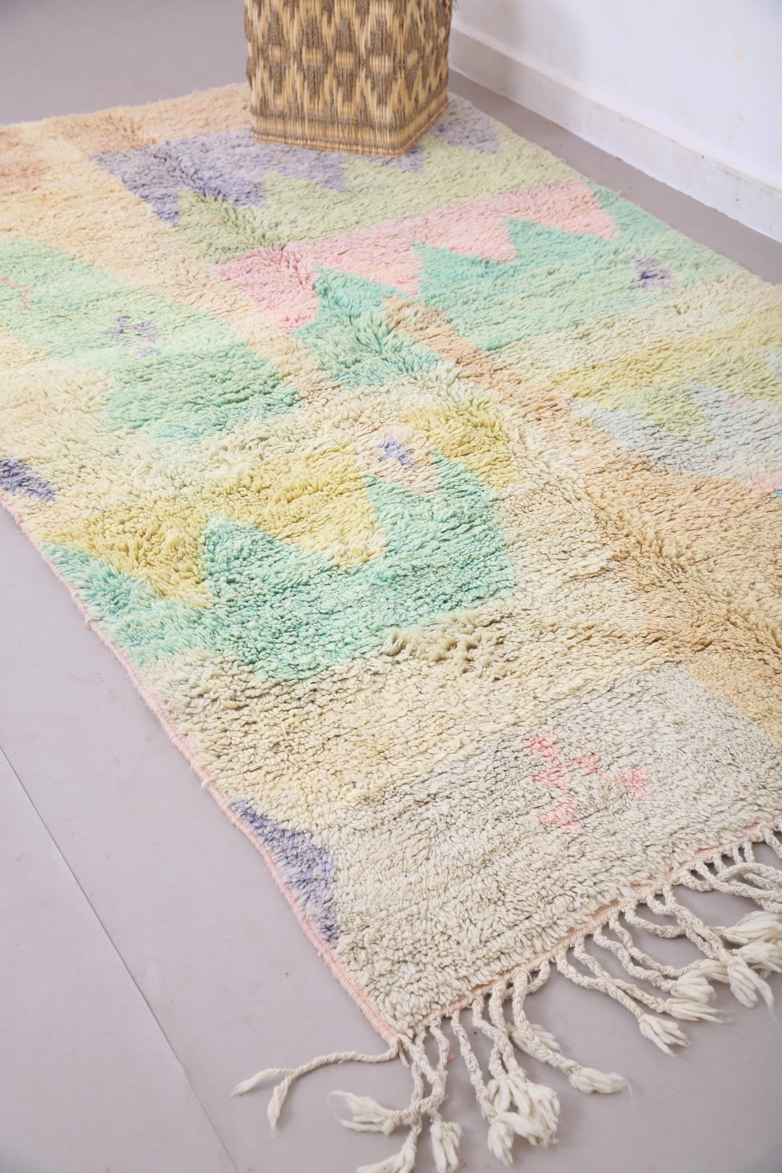 Vintage Boujaad Rug 157 x 270 - Vintage moroccan rug - Berber Wool Rug