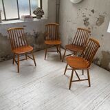 4 Scandinavian chairs Sweden Stolfabrik