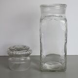 Glass jar or candy box