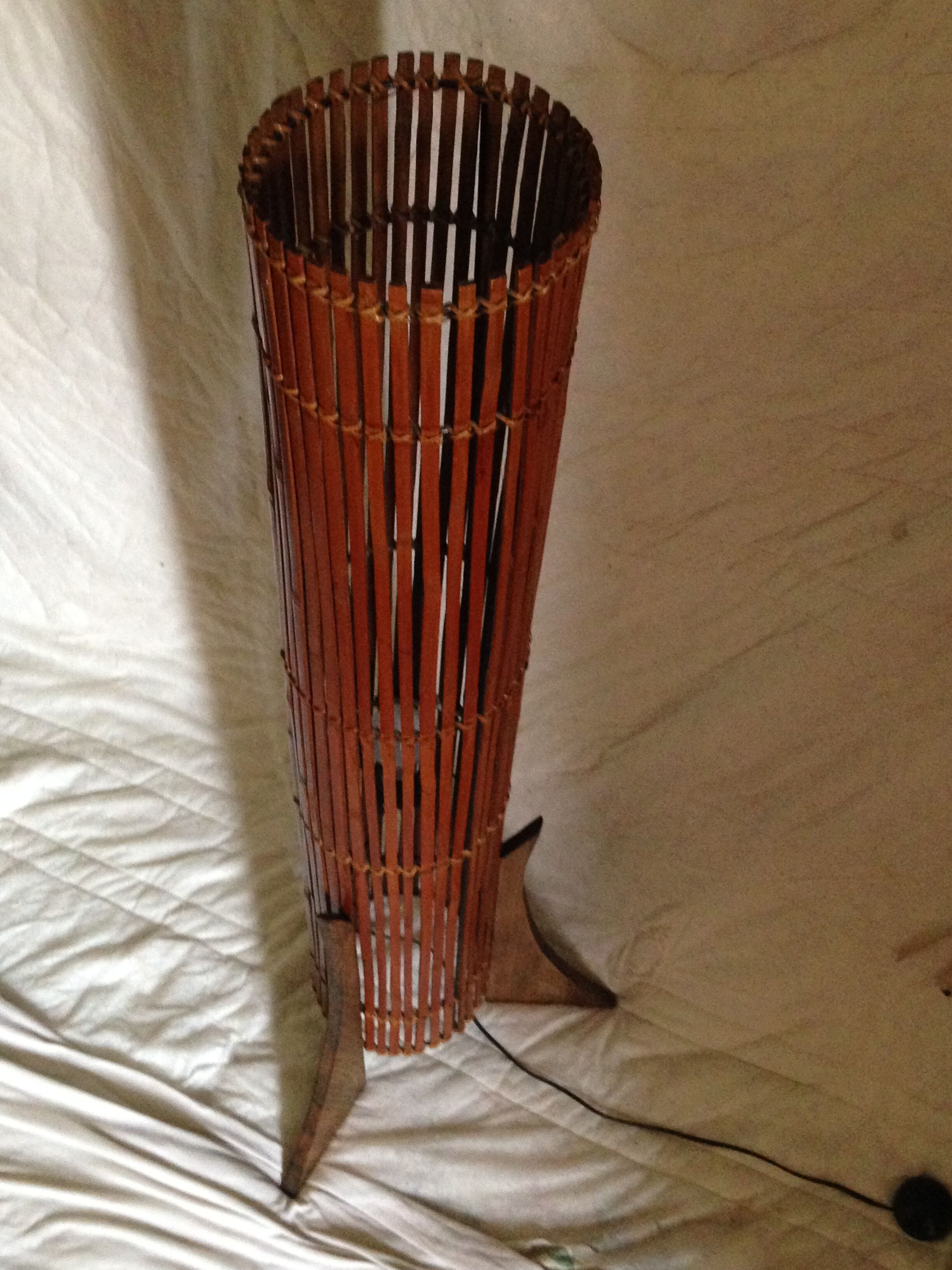 Wooden lamppost 1950